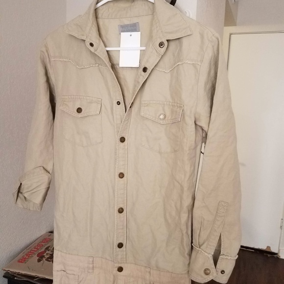 Zadig & Voltaire tan jumpsuit (new with tags) - Picture 3 of 8